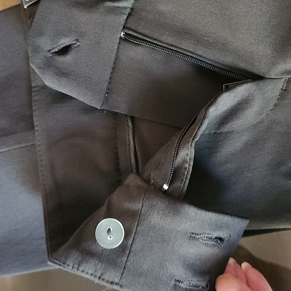 STYLE & CO Women's Tummy Control Comfort Waist Brown Dress Pants Size 12 Petite - Picture 8 of 16